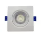 Lámpara Wellmax Spot Cuadrada 5W Led Samsung para Embutir 100 240V Diametro 9.5" 9.5 Luz Cálida 25.000 Horas